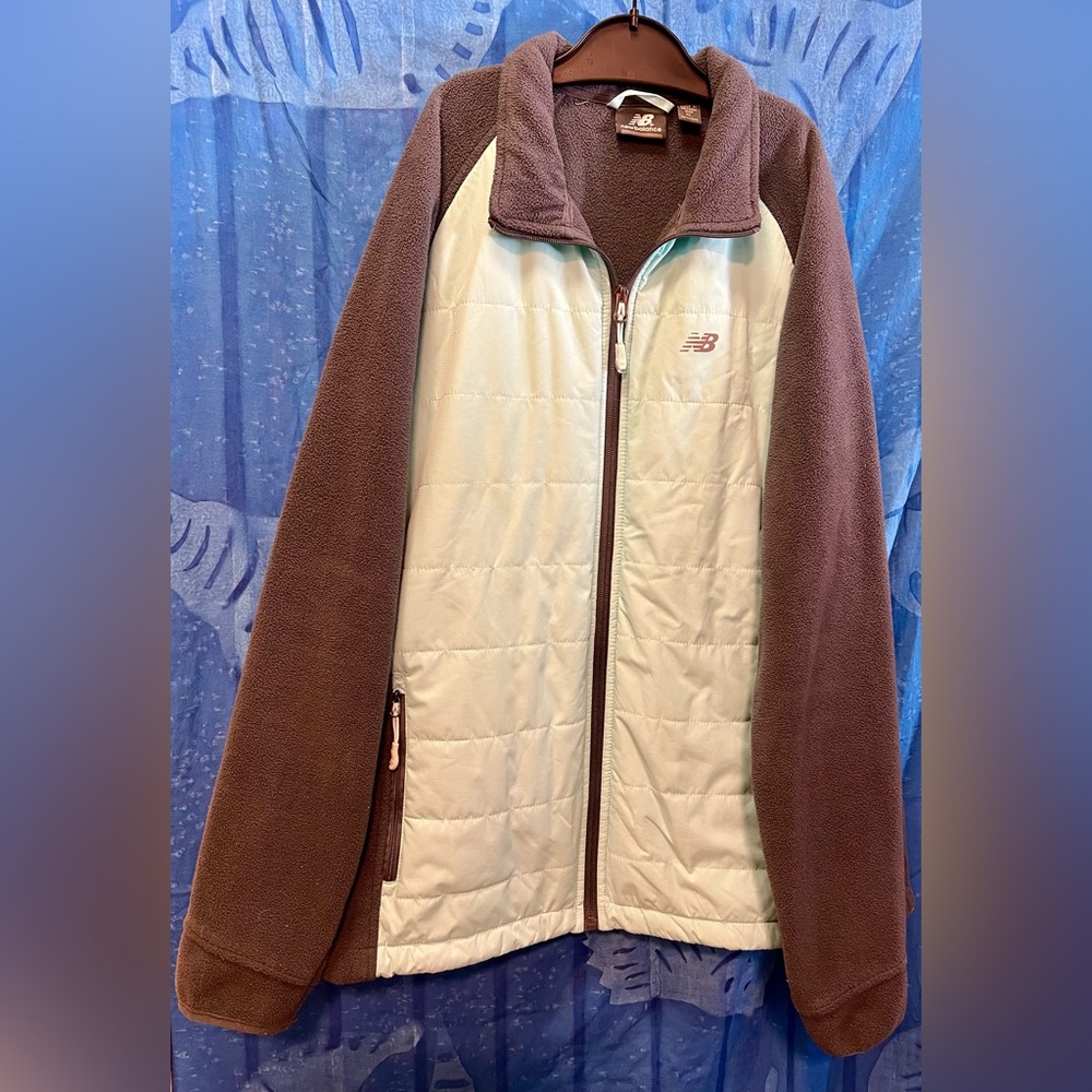 New Balance Green and Gray Utility Jacket